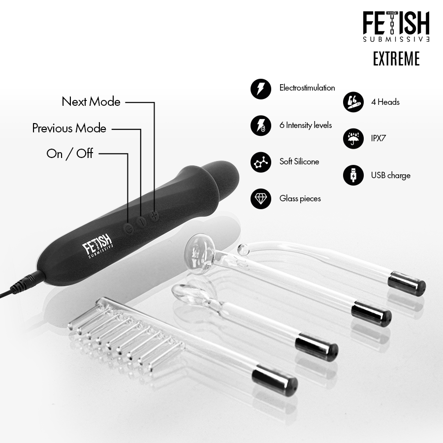 Wand Elettrostimolazione Alta Frequenza — Fetish Submissive