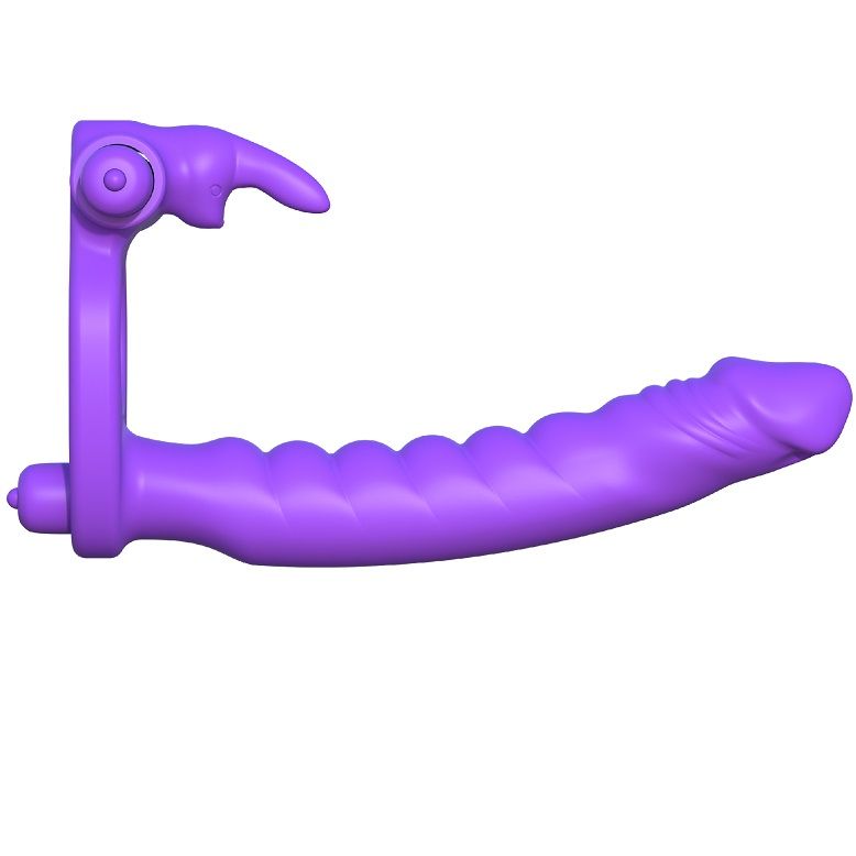 Silicone Double Penetrator Rabbit — Fantasy C-Ringz
