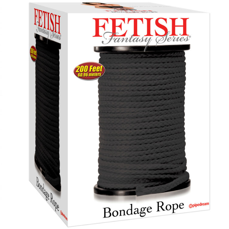 Corda Bondage Nera 60 m — Fetish Fantasy Series