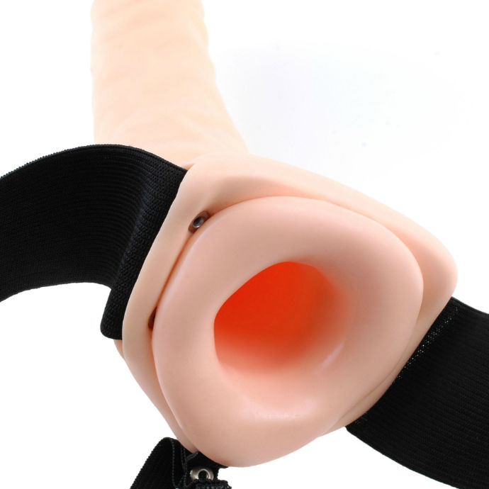 Strap-on Cavo Vibrante Marrone — Fetish Fantasy Series