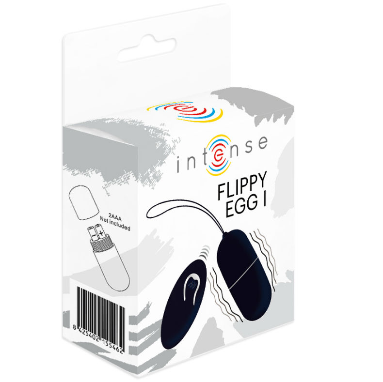 Flippy Egg I Nero — Intense