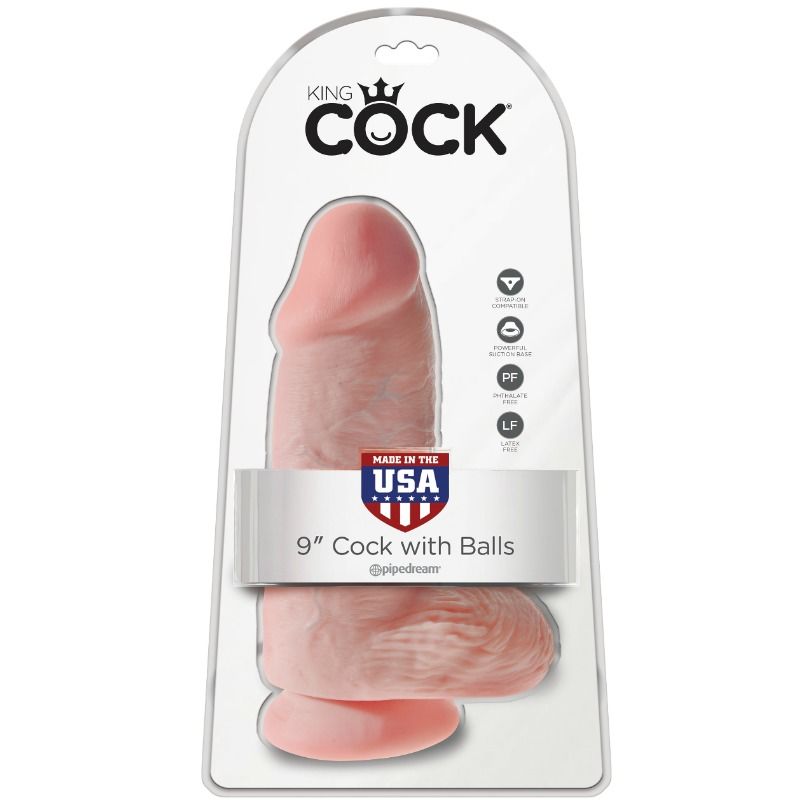 King Cock Chubby 23 cm Flesh — Pipedream
