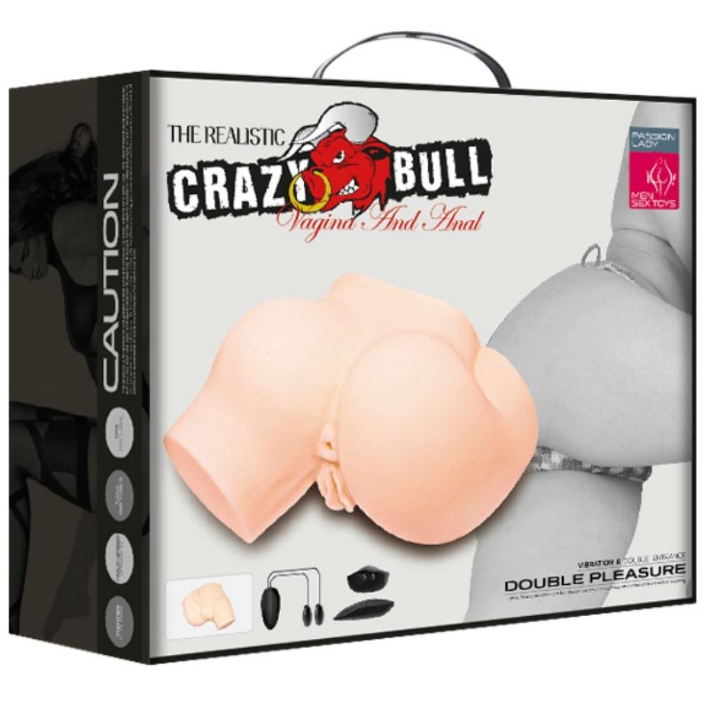 Busto Realistico Vibrante — Crazy Bull