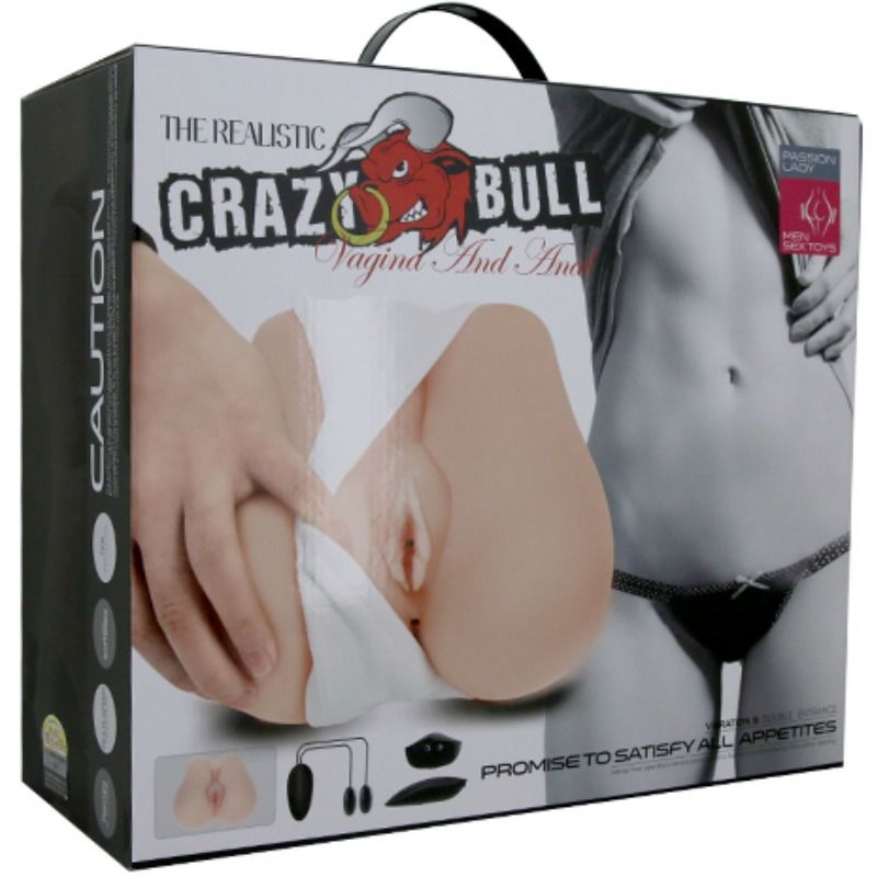 Busto Realistico Posizione 3 con Vibrazione — Crazy Bull