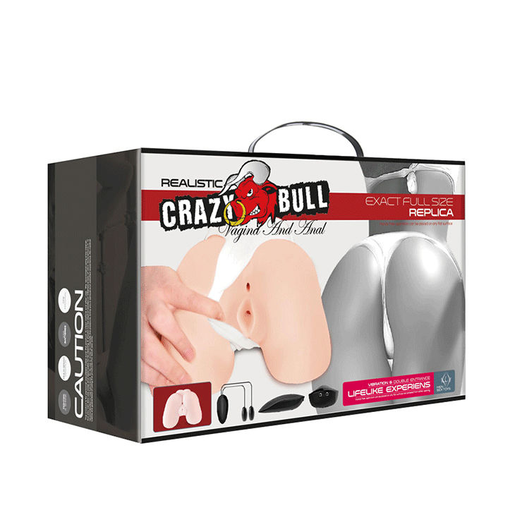 Busto Realistico Posizione 5 con Vibrazione — Crazy Bull