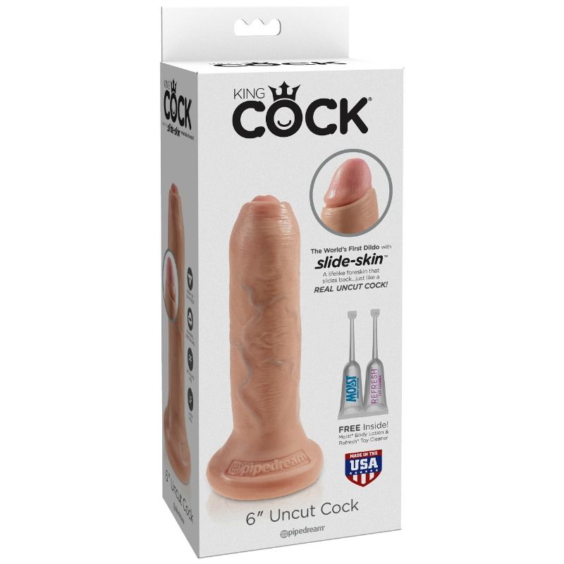 King Cock Uncut 15 cm — Pipedream