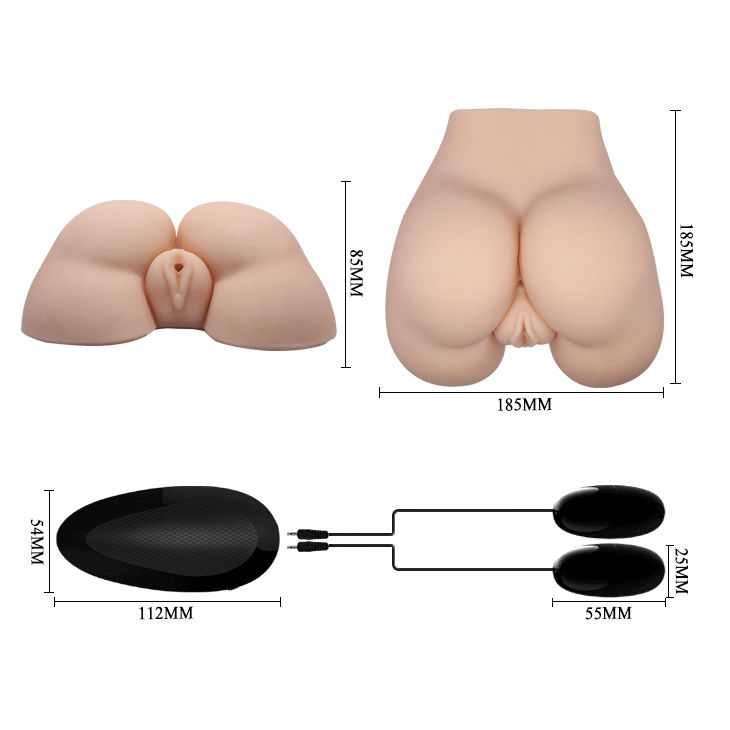 Busto Realistico Posizione 5 con Vibrazione — Crazy Bull