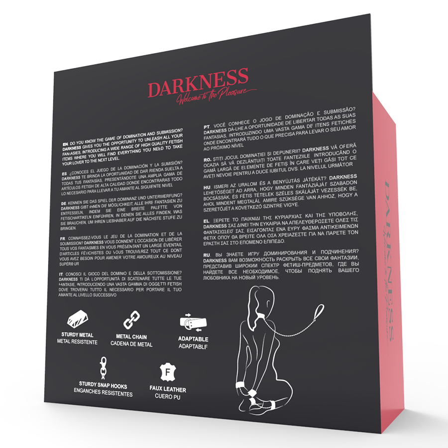 Manette e Collare in Pelle — Darkness