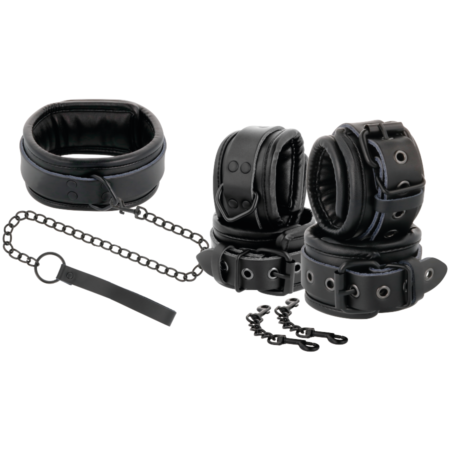 Manette e Collare in Pelle — Darkness