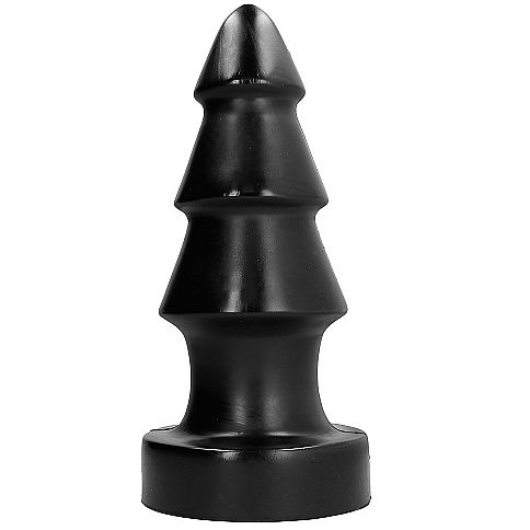 Plug Anale a Scalini 40 cm — All Black