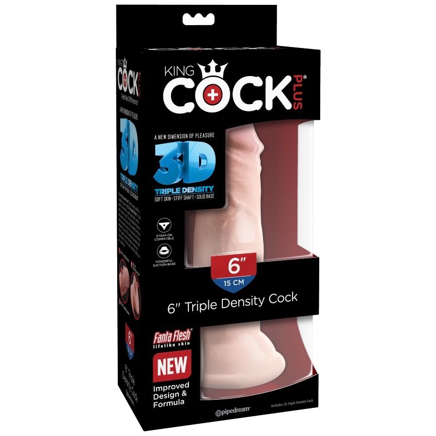King Cock Plus Triple Density 15 cm — Pipedream