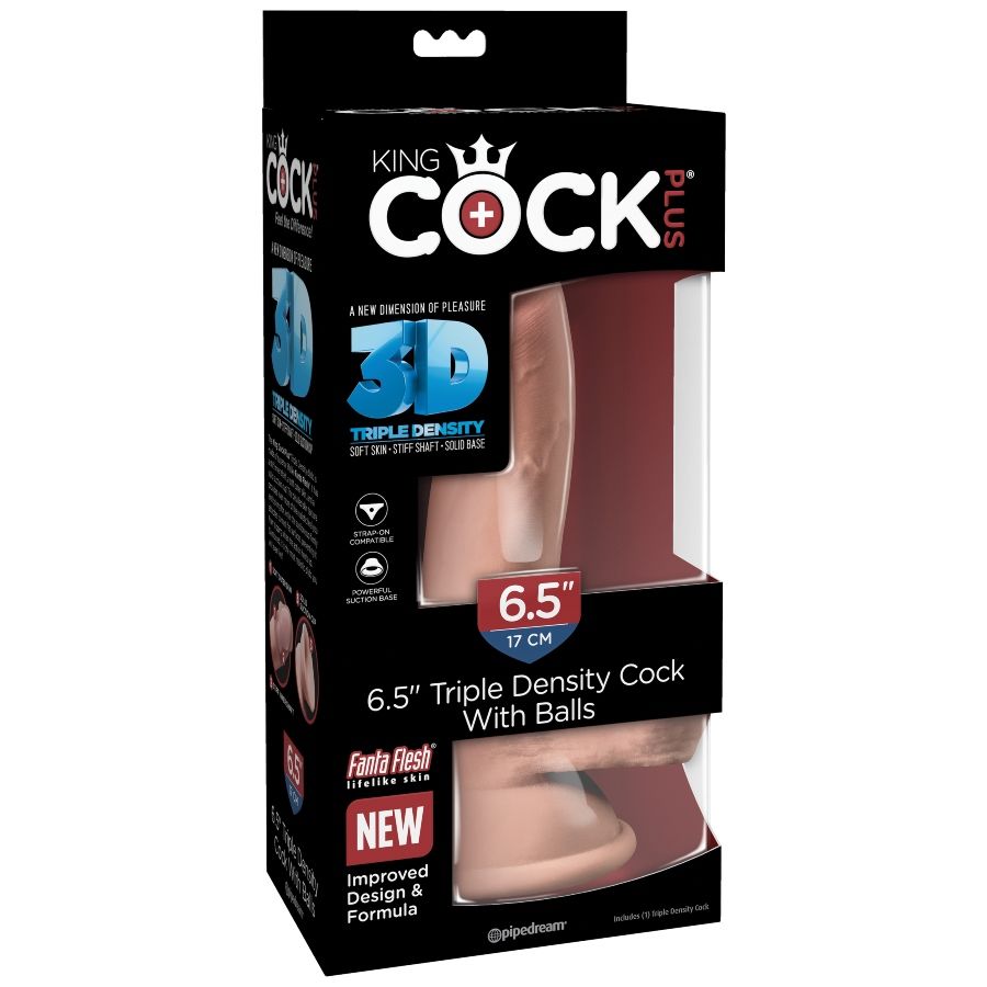 King Cock Plus 14 cm Triple Density — King Cock