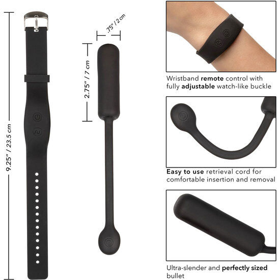 Petite Bullet con telecomando da polso — Calexotics