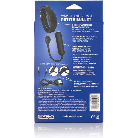 Petite Bullet con telecomando da polso — Calexotics