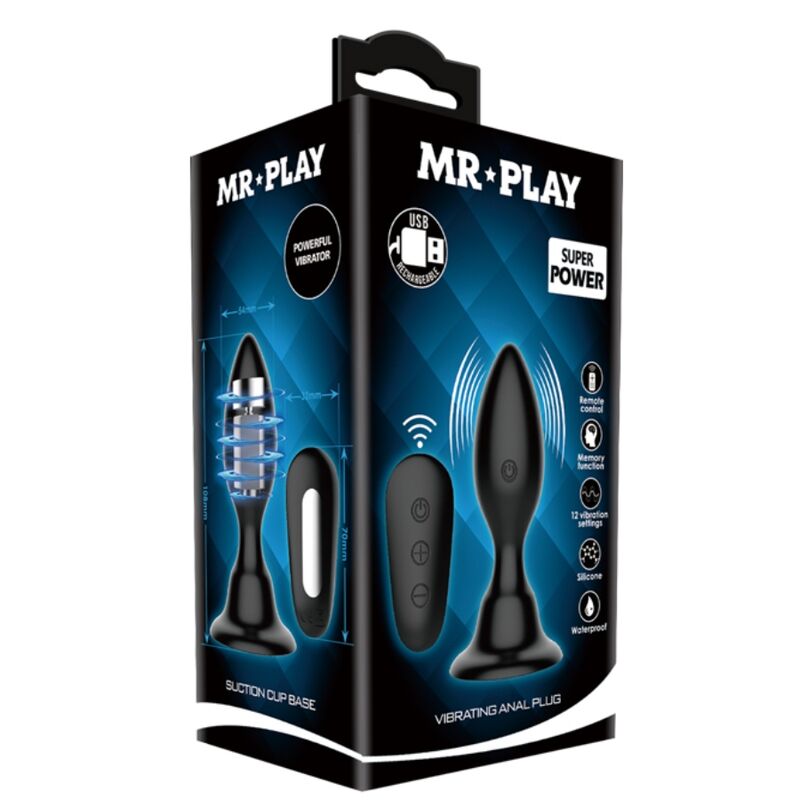 Plug Anale con Telecomando — Mr Play