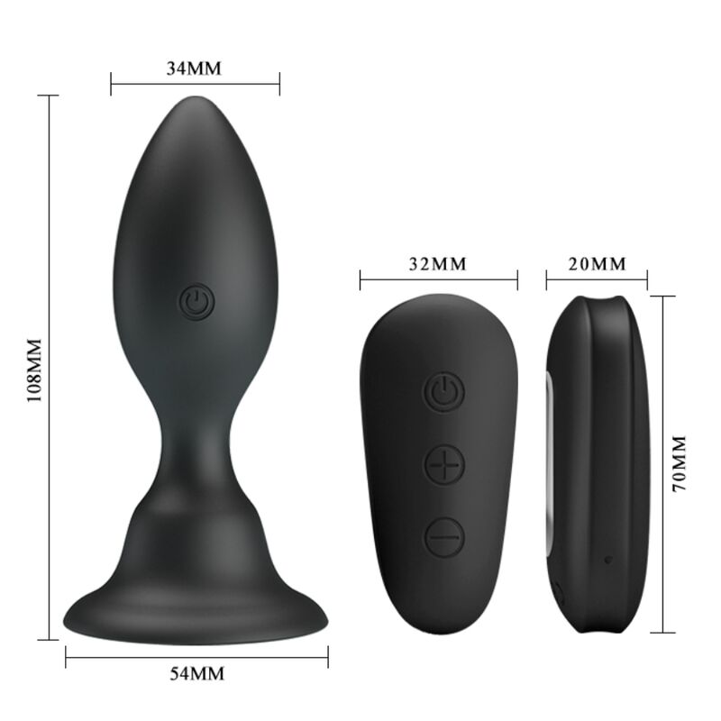 Plug Anale con Telecomando — Mr Play