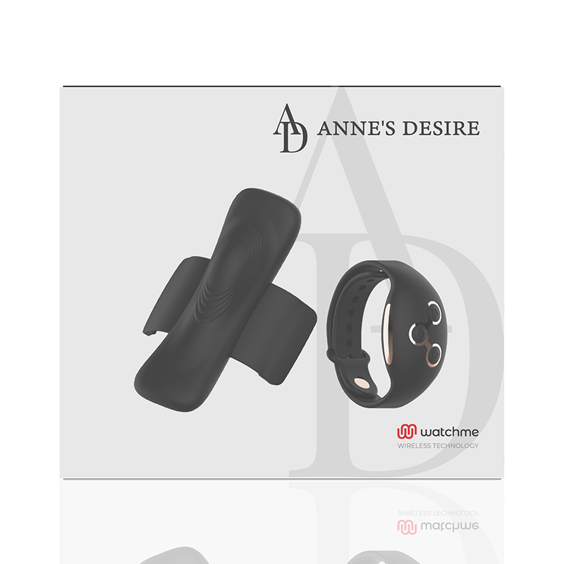 Panty Pleasure WATCHME Nero/Oro — Anne’s Desire
