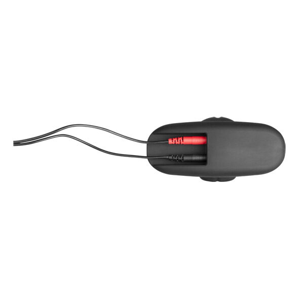 Rocker Plug Medio Silicone Noir — ElectraStim
