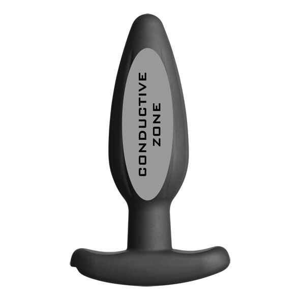 Rocker Plug Medio Silicone Noir — ElectraStim