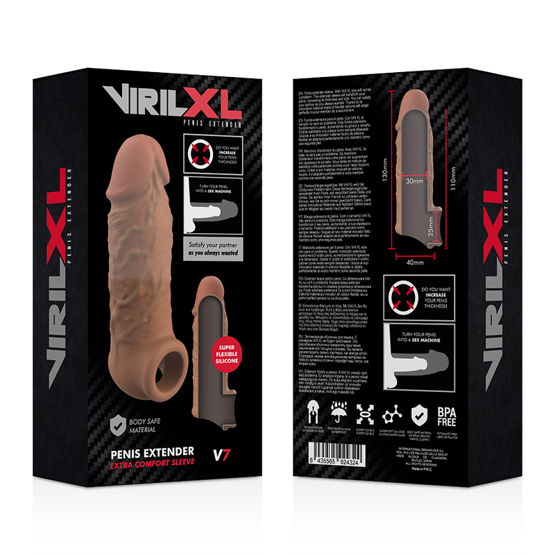 Estensione con cinghia V7 marrone — VirilXL