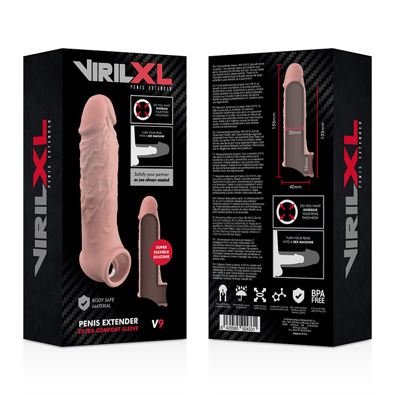 Estensione con cinghia V9 naturale — VirilXL