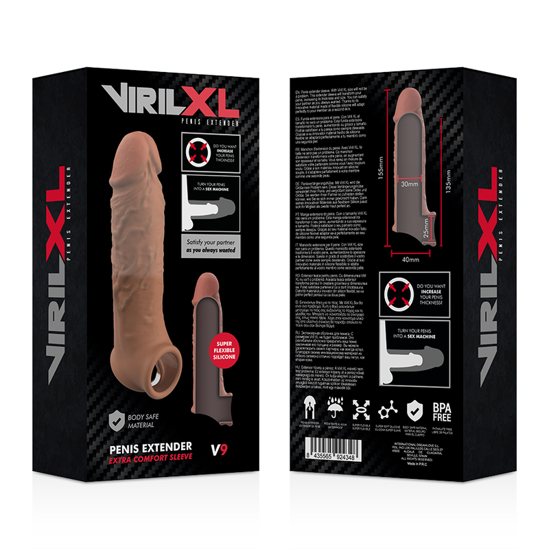 Estensione con cinghia V9 marrone — VirilXL