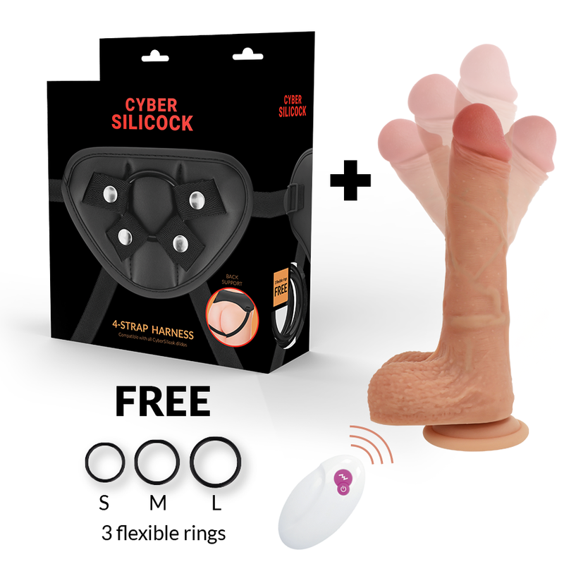 Mr Rick strap-on con telecomando — Cybersilicock