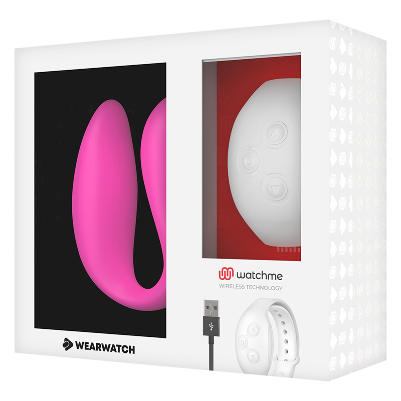 Dual Fucsia/Neve — WEARWATCH
