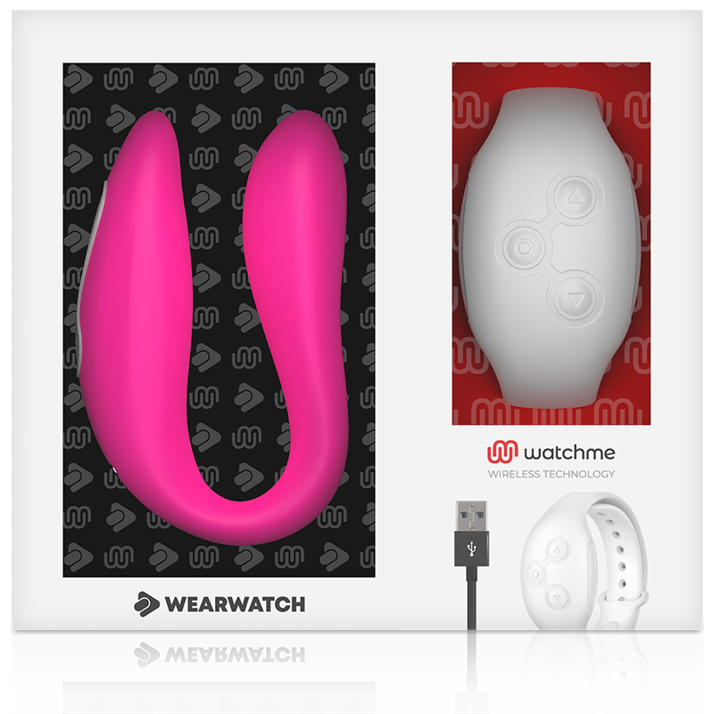 Dual Fucsia/Neve — WEARWATCH