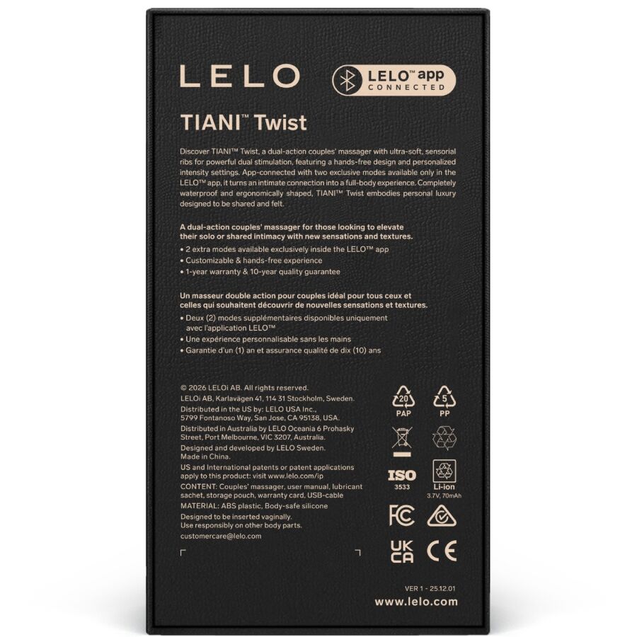 Tiani Twist Lavanda — LELO