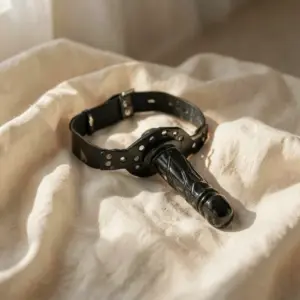 Ball Gag Deluxe con Dildo — Fetish Fantasy