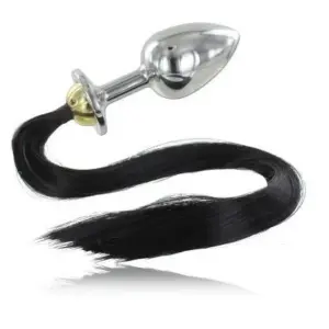 Plug Anale con Coda — Metal Hard