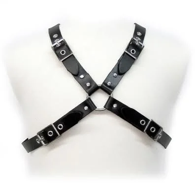 Imbracatura con fibbia nera — Leather Body