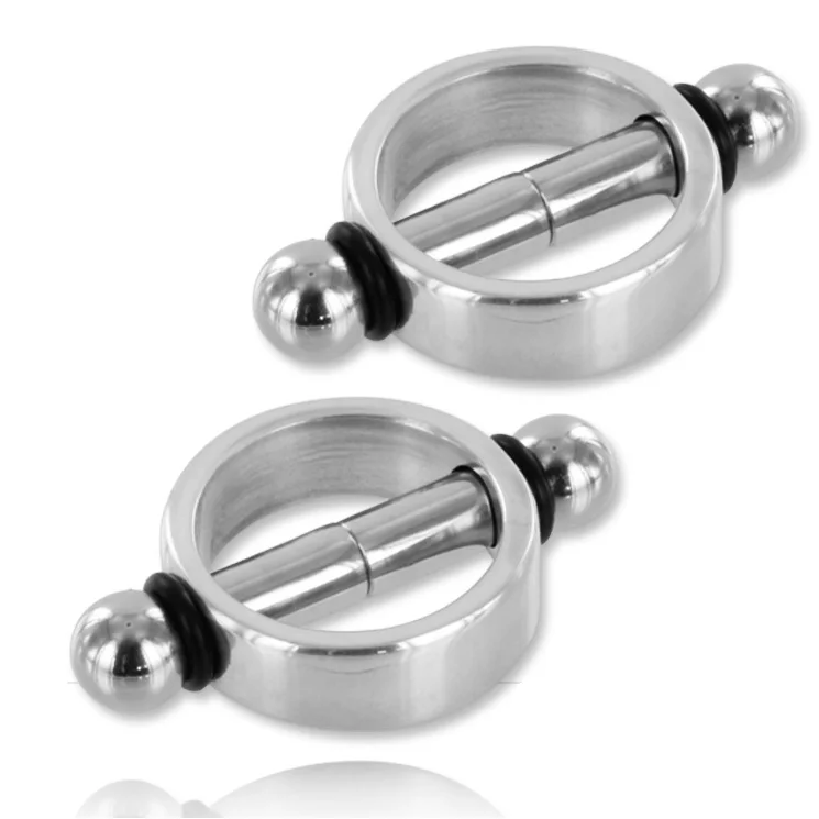 Morsetti magnetici per capezzoli — Metal Hard