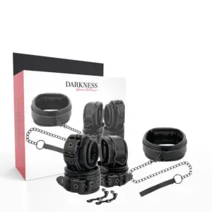 Manette e Collare in Pelle — Darkness