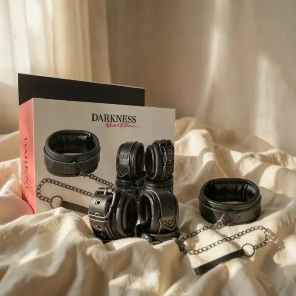 Manette e Collare in Pelle — Darkness