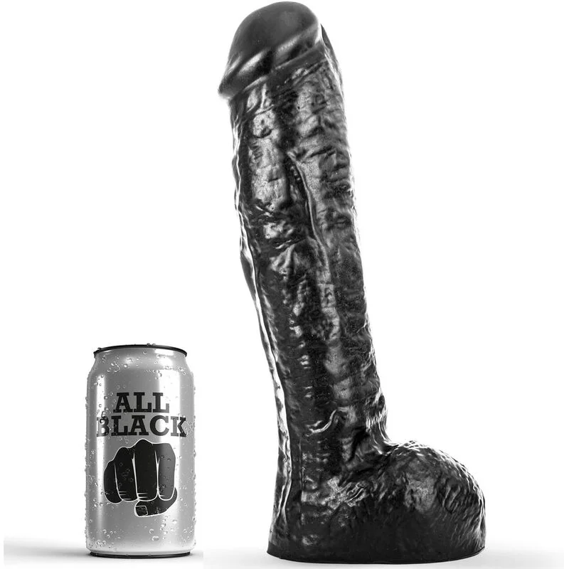 Dong fusto spesso 29 cm — All Black