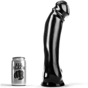 Dong dritto 33 cm — All Black