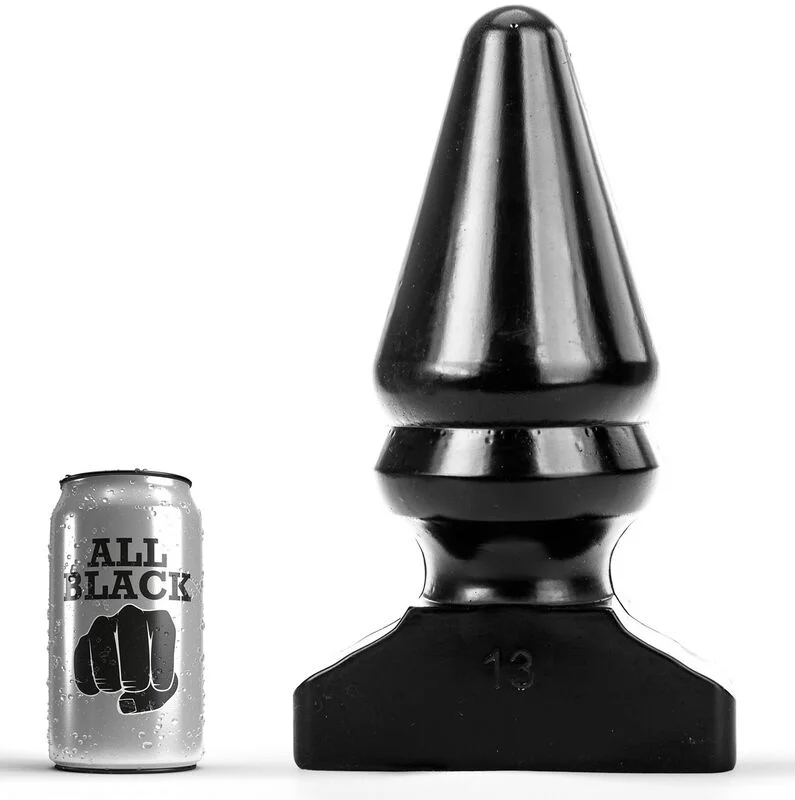 Plug Anale Conico 28,5 cm — All Black