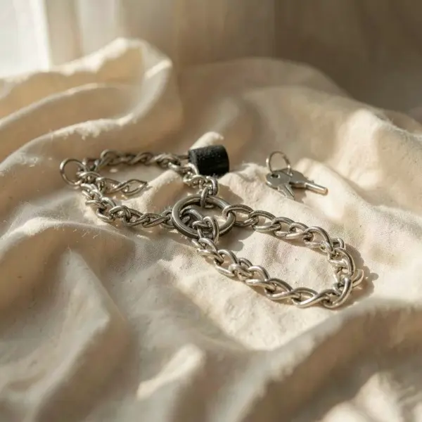 Manette a catena in acciaio — Metal Hard