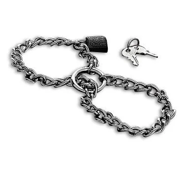 Manette a catena in acciaio — Metal Hard