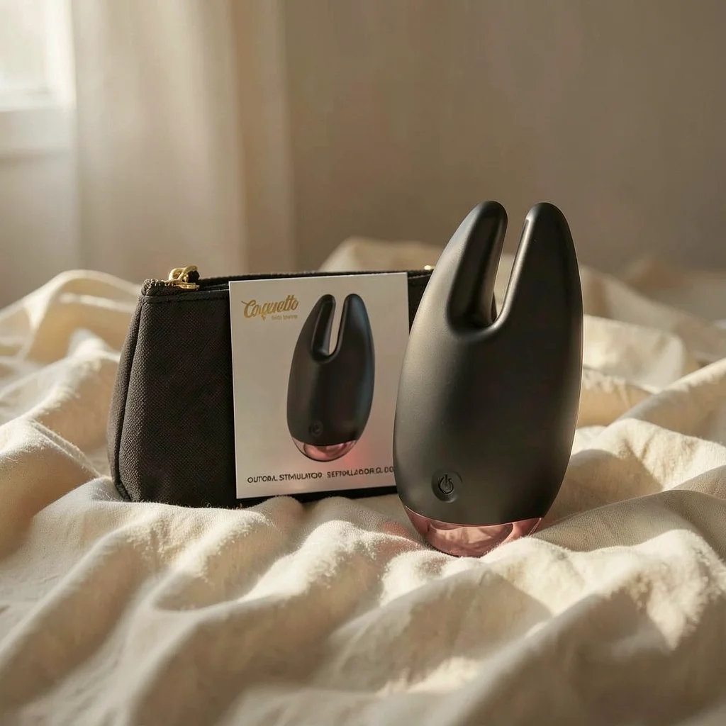 Stimolatore clitorideo biforcato — Coquette Chic Desire®