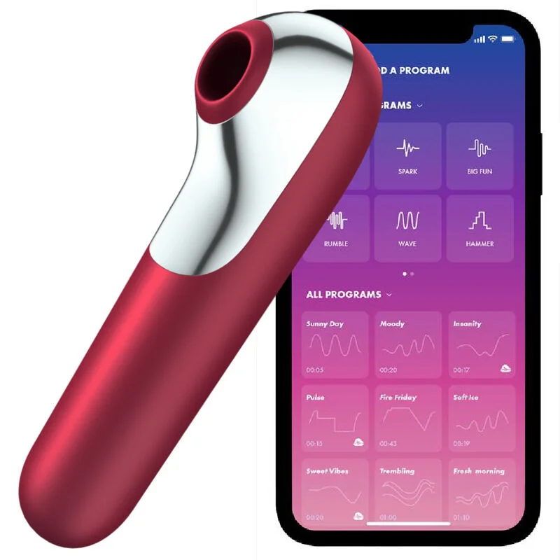Dual Love rosso con app — Satisfyer