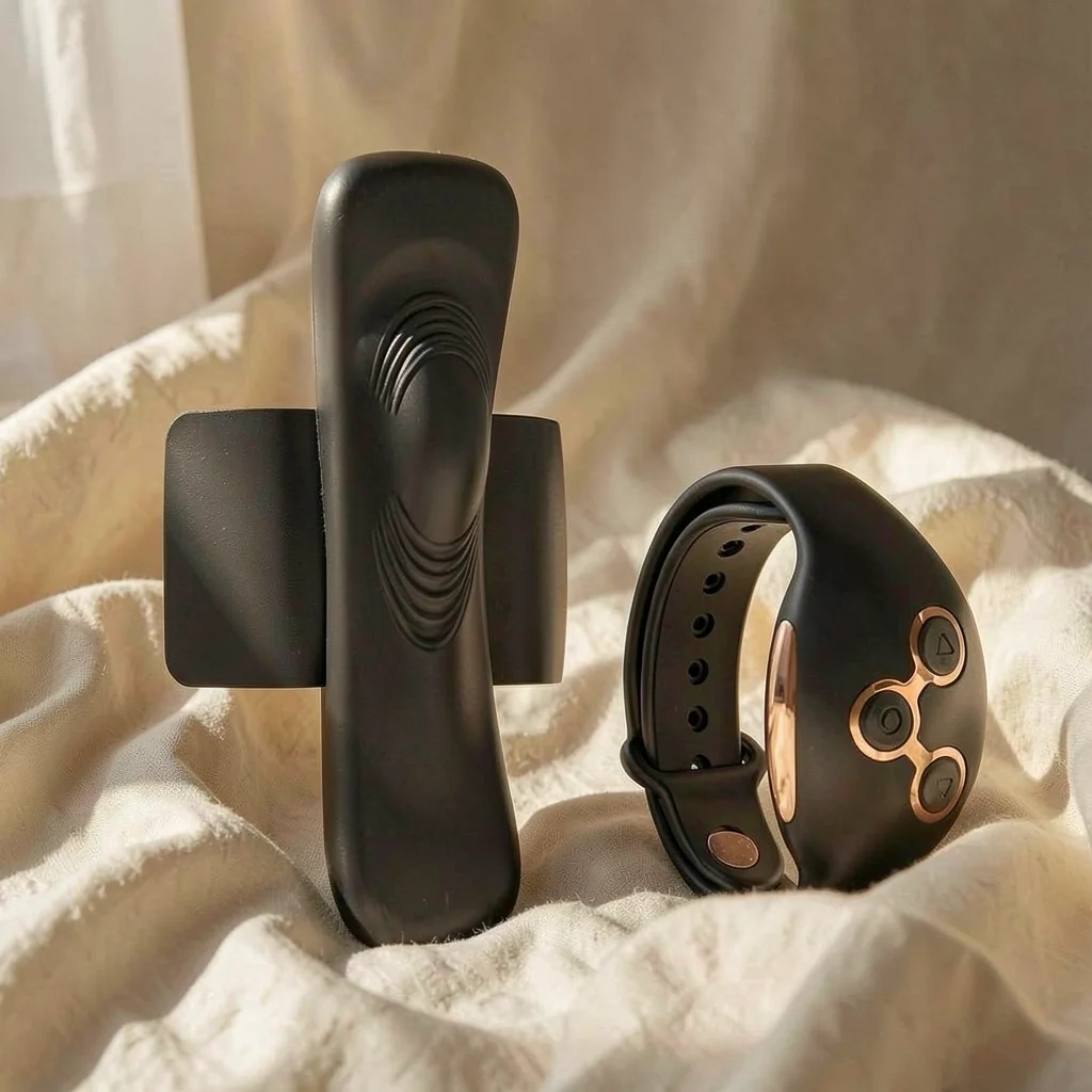 Panty Pleasure WATCHME Nero/Oro — Anne’s Desire