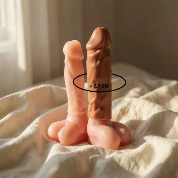 Estensione in silicone V3 marrone — VirilXL