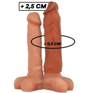 Estensione in silicone V5 marrone — VirilXL