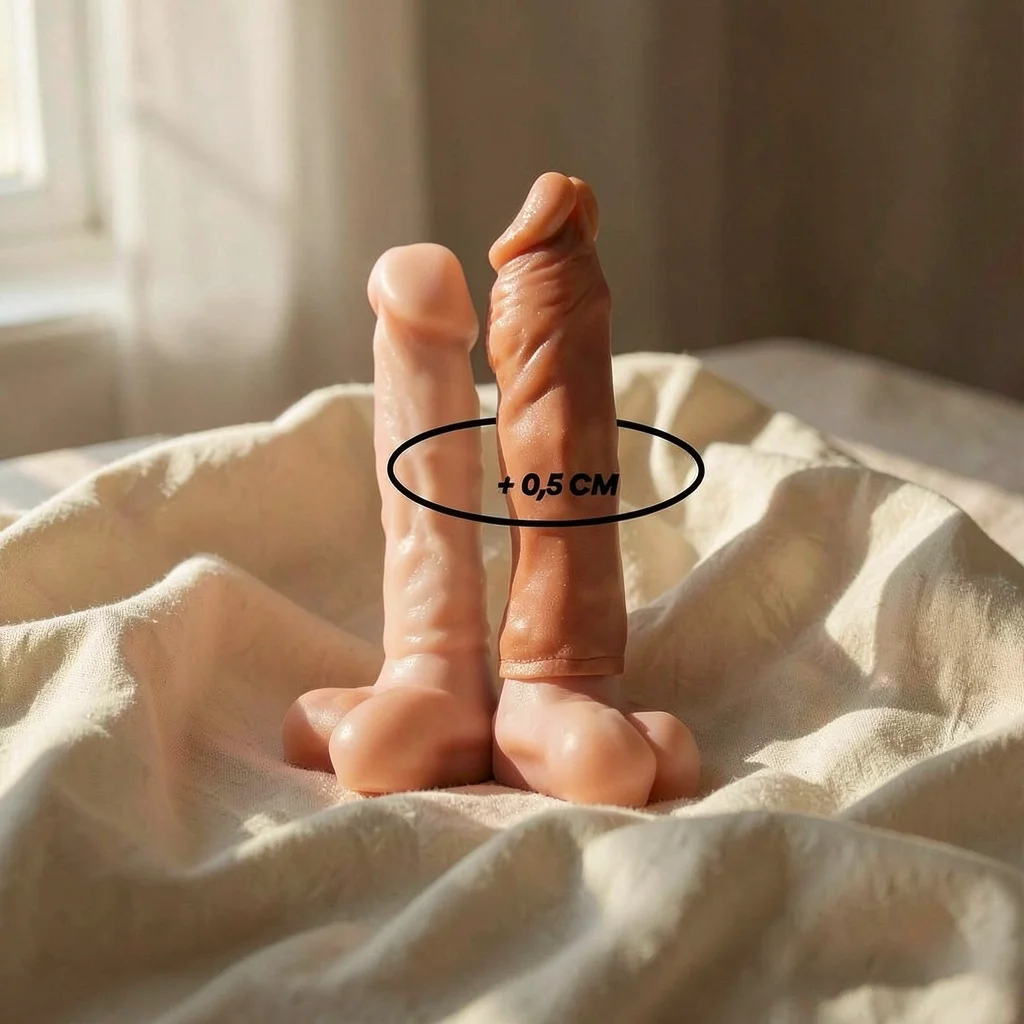 Estensione in silicone V5 marrone — VirilXL