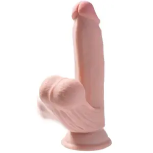 3D Sfere Oscillanti 15,2 cm, Pelle Chiara — King Cock Plus