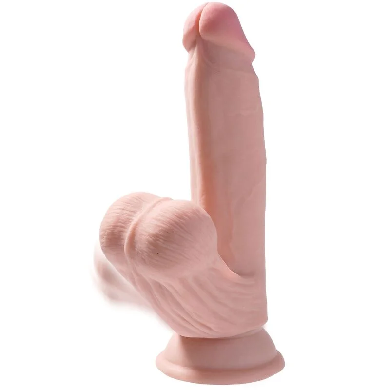 3D Sfere Oscillanti 15,2 cm, Pelle Chiara — King Cock Plus