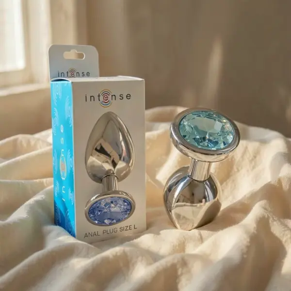 Plug Gioiello Blu L — Intense